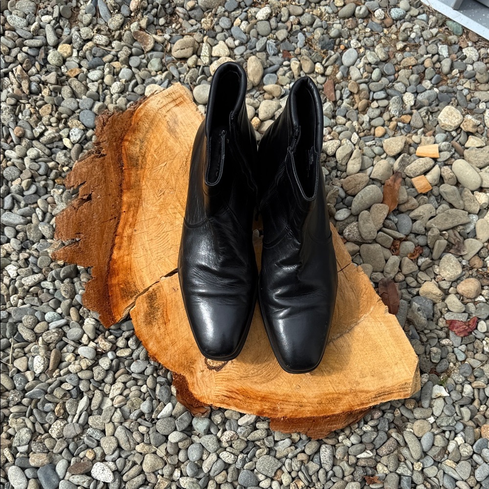 Broletto Black leather men’s Boots